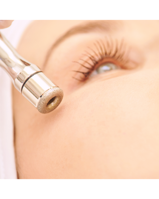 Microdermabrasion Face & Neck Add-On - Diamond Tipped Wand for Professional Exfoliation